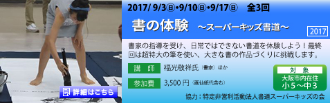 書の体験