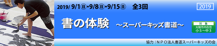 書の体験