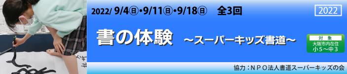 書の体験