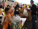 うどん打ち体験と木津卸売市場販売体験19