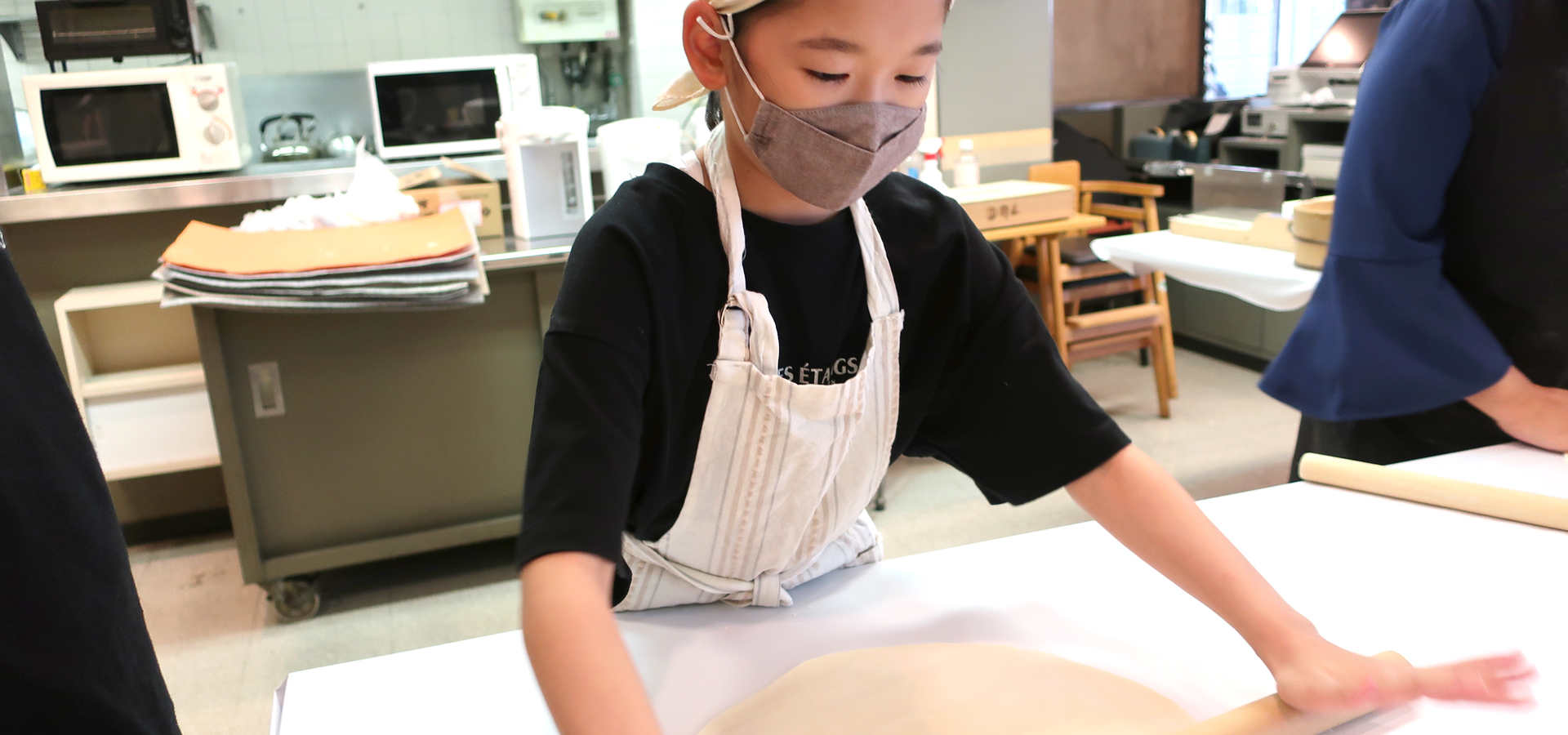 うどん打ち体験と木津卸売市場販売体験 2025